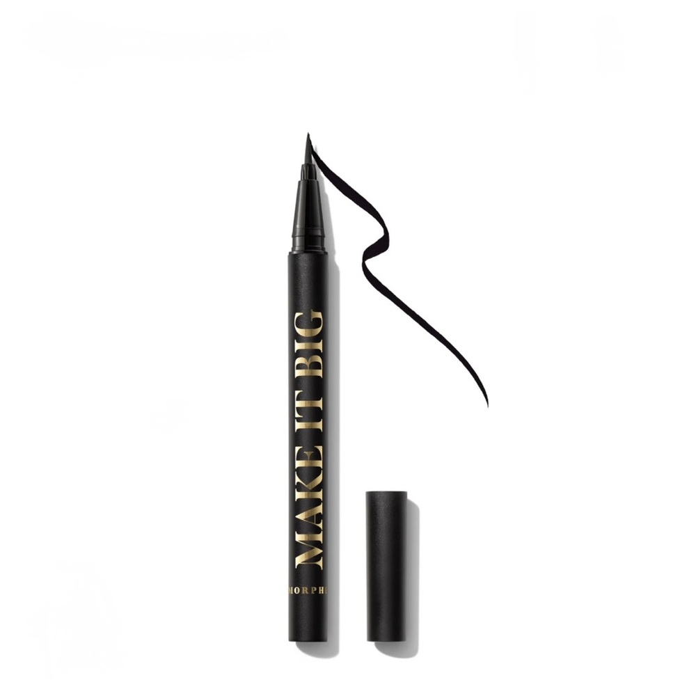 Morphe Make It Big Brush-Tip Liquid Liner - Bold Black